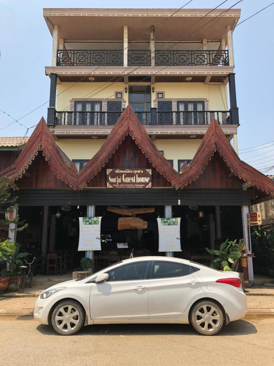 Soutjai Guesthouse & Restaurant فان فيان المظهر الخارجي الصورة